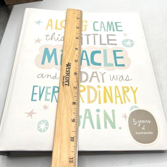 Hallmark Along Came This Little Miracle Day Ever Ordinary Five Year Memory Book - Picture 15 of 16